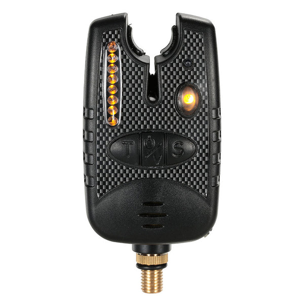 LED Fishing Alarm Water Resistant Adjustable Tone Volume Sensitivity Sound Alert Fishing Bite Alarm