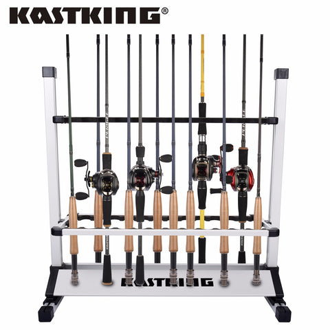 KastKing New Fishing Rod Rack Holder Dimension 28.5"x29"x13" Capacity 24pcs All types of Fishing Rod Combo