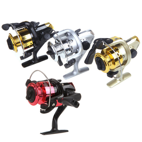 Lixada Spinning Fishing Reel 3BB Ball Bearings Left/Right Interchangeable Collapsible Handle SE200 5.2:1 Fish Tackle Equipment