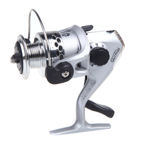 Lixada Spinning Fishing Reel 3BB Ball Bearings Left/Right Interchangeable Collapsible Handle SE200 5.2:1 Fish Tackle Equipment