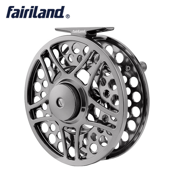 9/11 4.33" 3BB PRECISION MACHINED fly reel from BAR-STOCK ALUMINUM LEFT/RIGHT hand retrieve fly fishing reel  w/ INCOMING CLICK