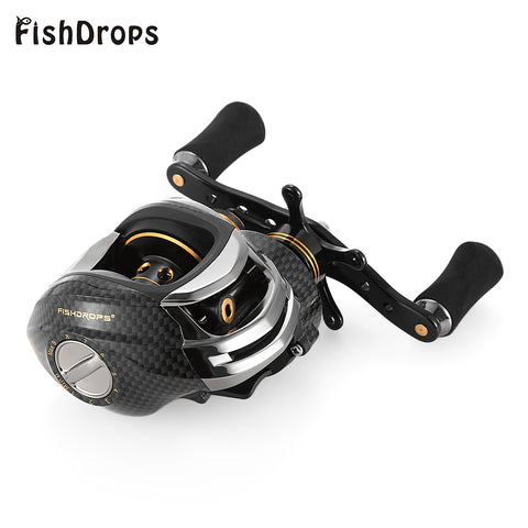 Fishdrops LB200 Baitcasting Reel Fishing Reel GT 7.0:1 Left Right Hand Bait Casting Reels