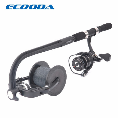 ECOODA Fishing Line Spooler Reel Spool Spooling Station System for Spinning or Baitcasting Fishing Reel Line Winder