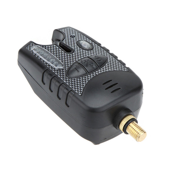 LED Fishing Alarm Water Resistant Adjustable Tone Volume Sensitivity Sound Alert Fishing Bite Alarm