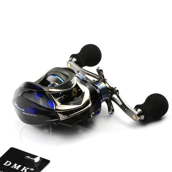 11 Ball Bearings Baitcasting Reel Water Drop Wheel Left Hand Bait Casting Fishing Reel Fishing Gear Magnetic Brake Pesca