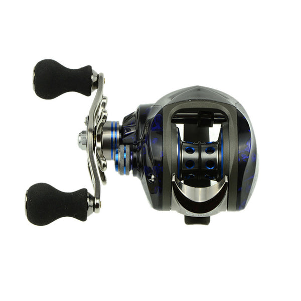 11 Ball Bearings Baitcasting Reel Water Drop Wheel Left Hand Bait Casting Fishing Reel Fishing Gear Magnetic Brake Pesca